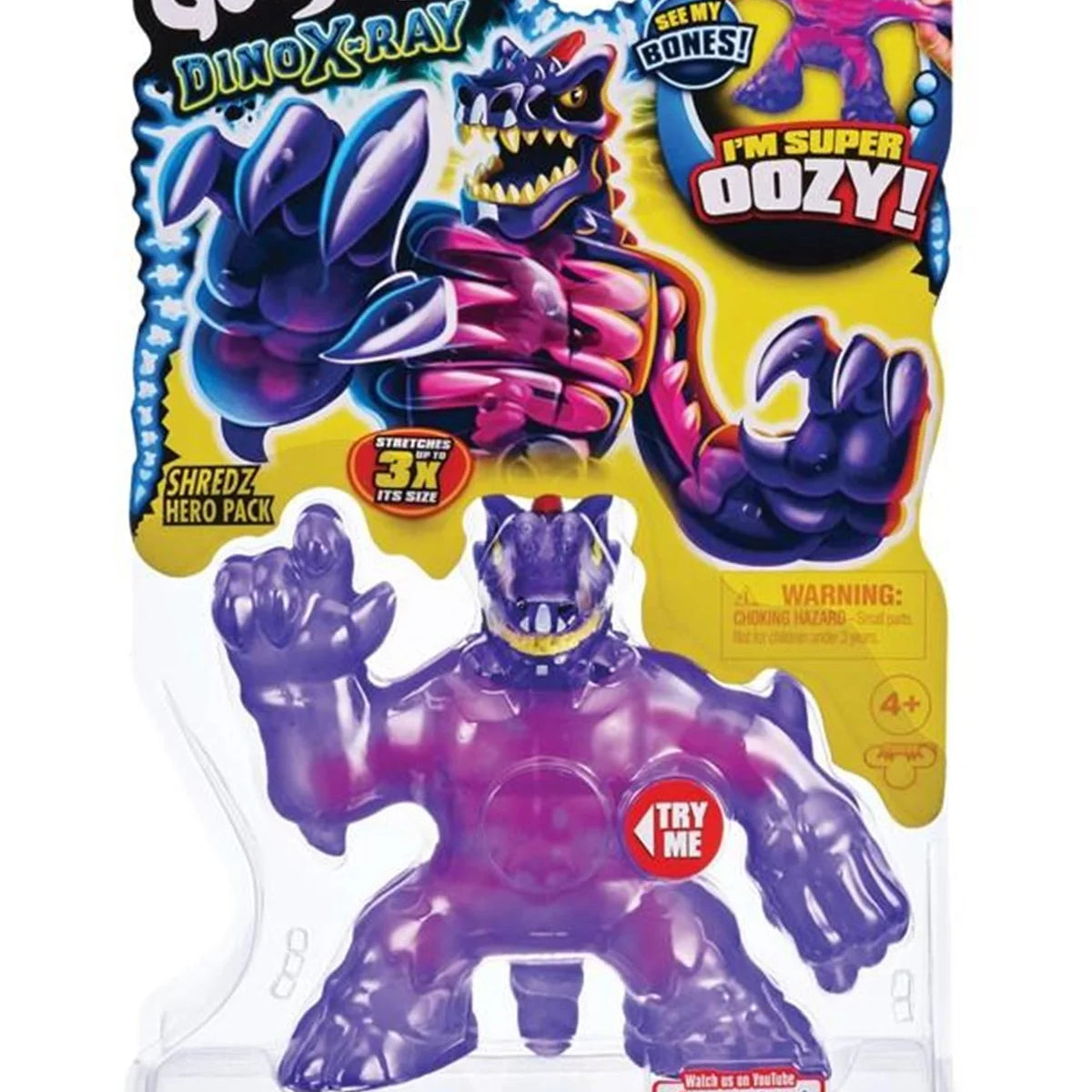 Goojitzu Tekli Figür Dino X-Ray  Shredz Hero Pack 41199 | Toysall