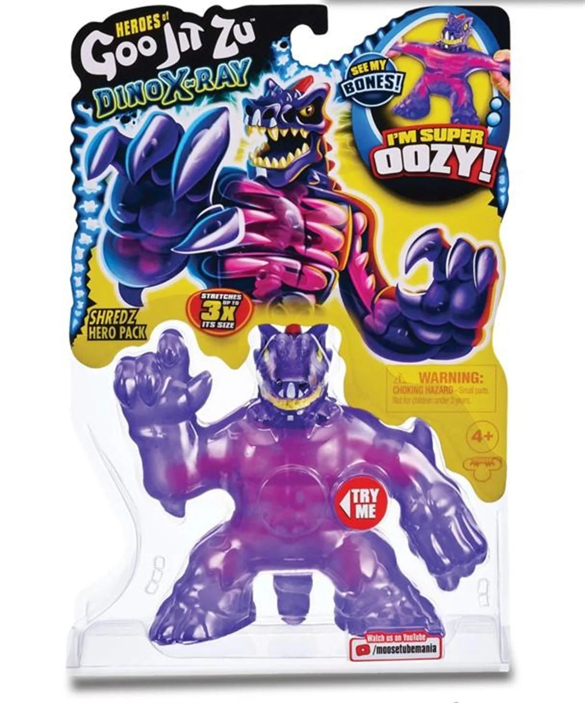 Goojitzu Tekli Figür Dino X-Ray  Shredz Hero Pack 41199 | Toysall