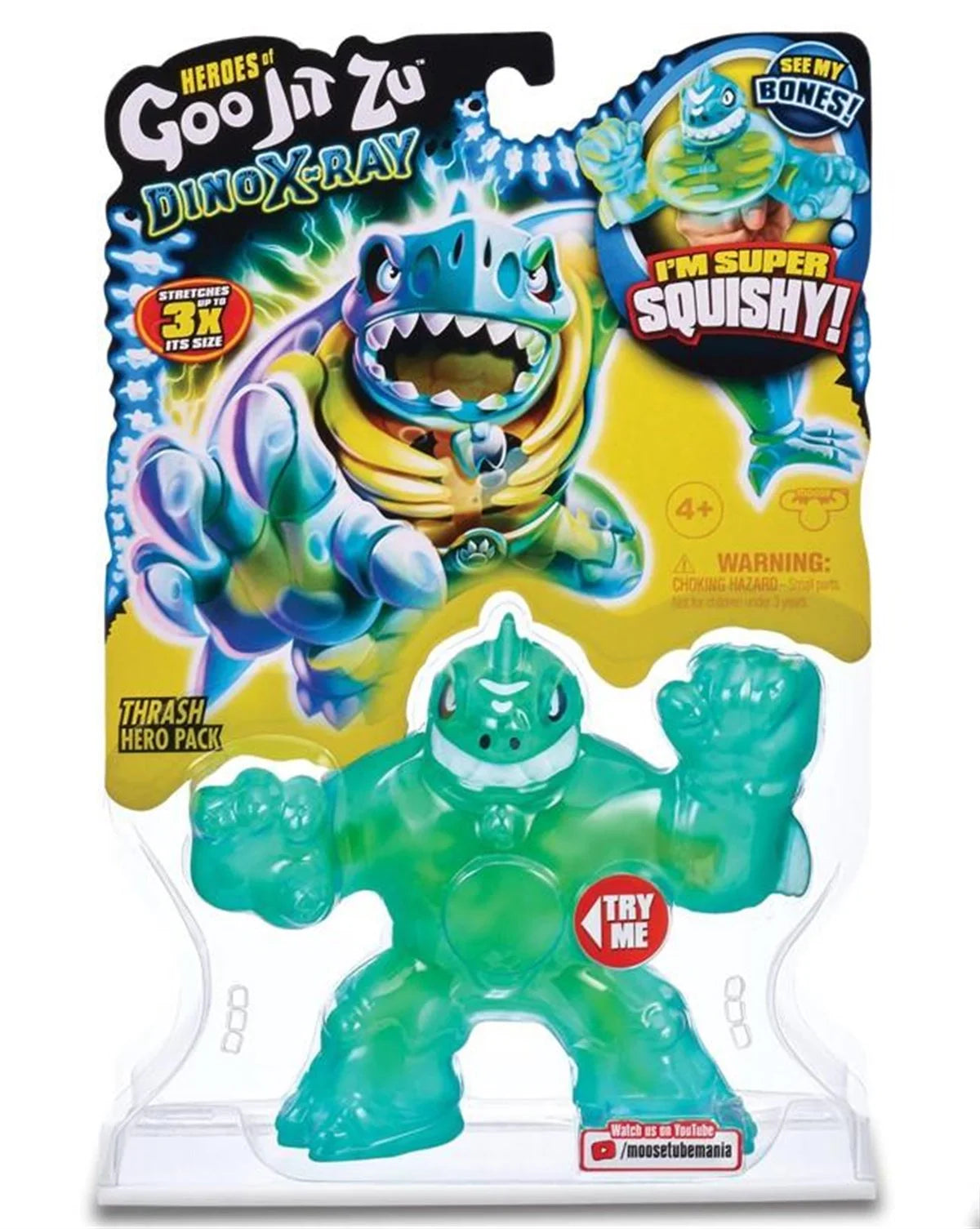 Goojitzu Tekli Figür Dino X-Ray Thrash Hero Pack 41199 | Toysall