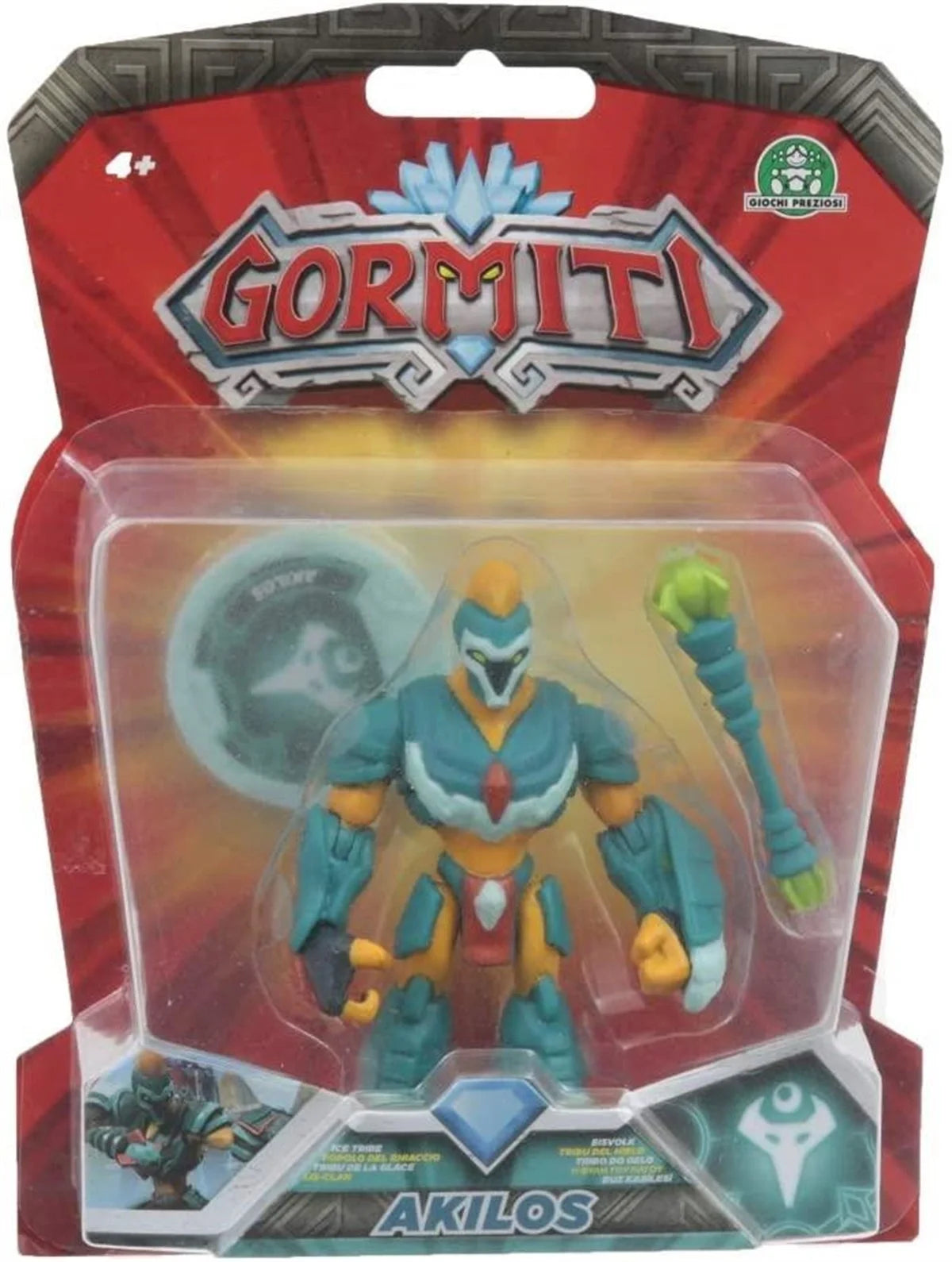 Gormiti 8cm Aksiyon Figur Ak los GRM01100 Toysall
