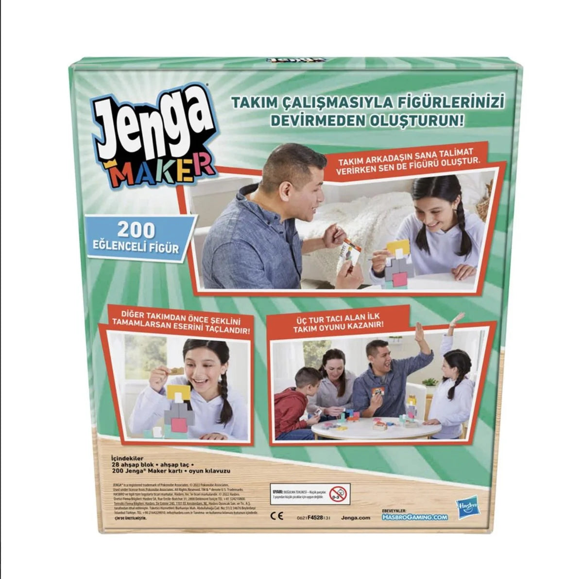 Hasbro Games Jenga Maker Kutu Oyunu F4528 | Toysall