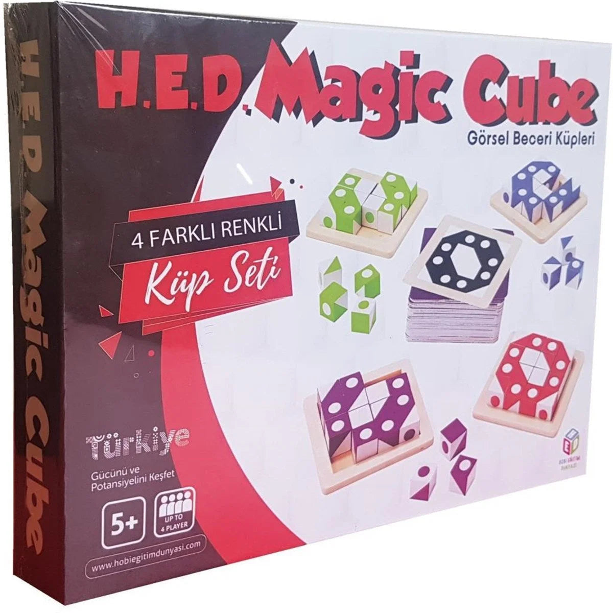 Hobi Eğitim Magic Cube Görsel Beceri Küpleri HED63 | Toysall