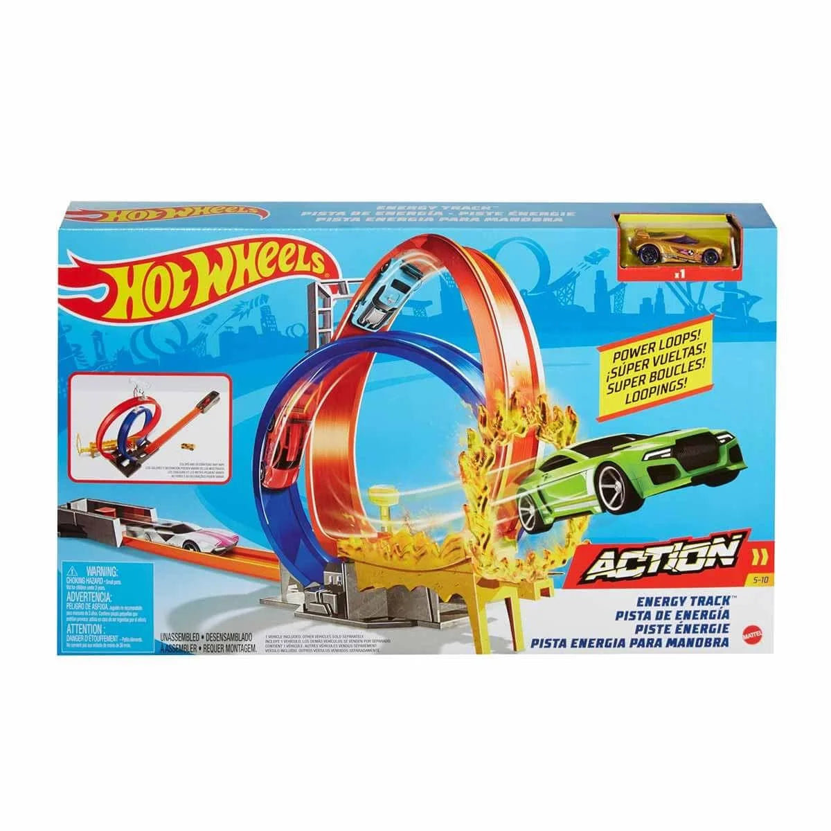 Hot Wheels Enerji Pisti Yarış Seti GND92 | Toysall