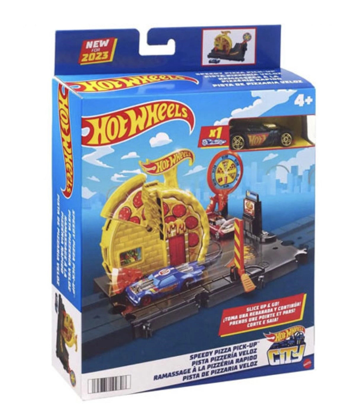 Hot Wheels Gösteri Dünyası Speedy Pizza Oyun Seti HMD53-HKX44 | Toysall