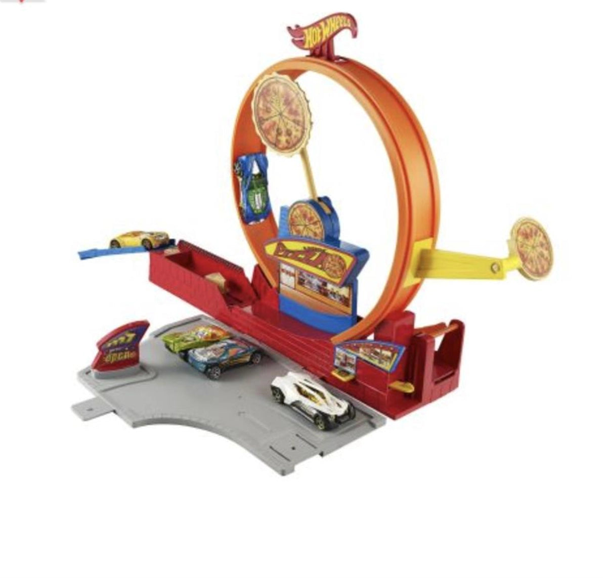 Hot Wheels Gösteri Dünyası Speedy Pizza Oyun Seti HMD53-HKX44 | Toysall