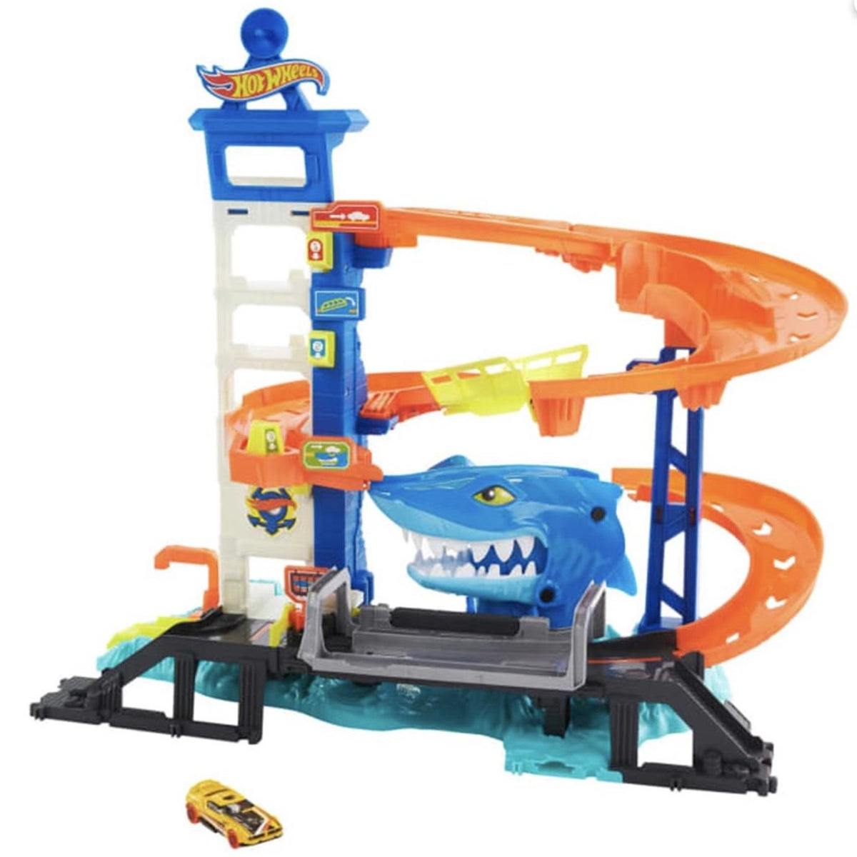 Hot Wheels Köpek Balığından Kaçış Oyun Seti HDP06 | Toysall