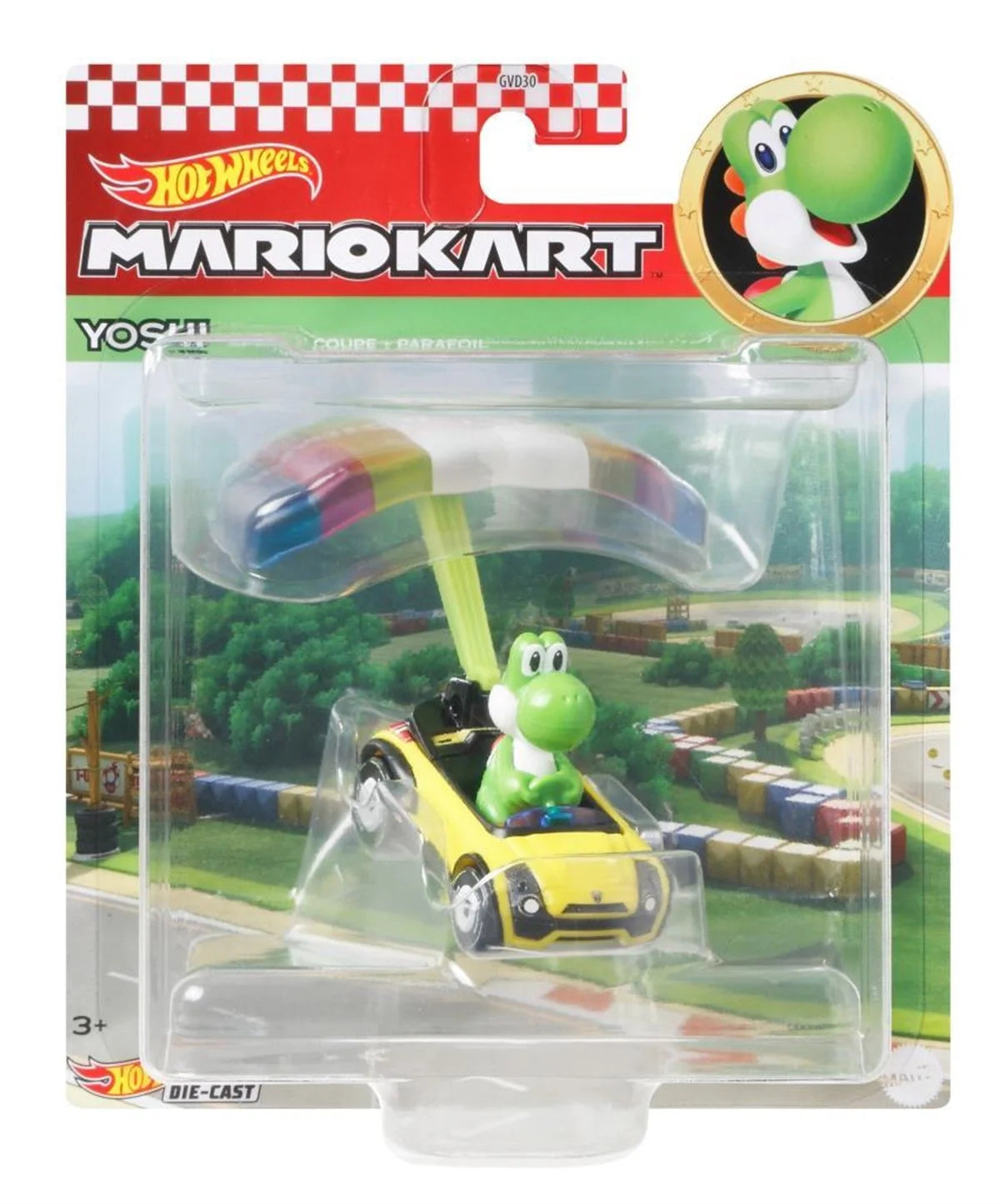 Hot Wheels Mario Kart Planörlü Araçlar Mario GVD30-GVD32 | Toysall