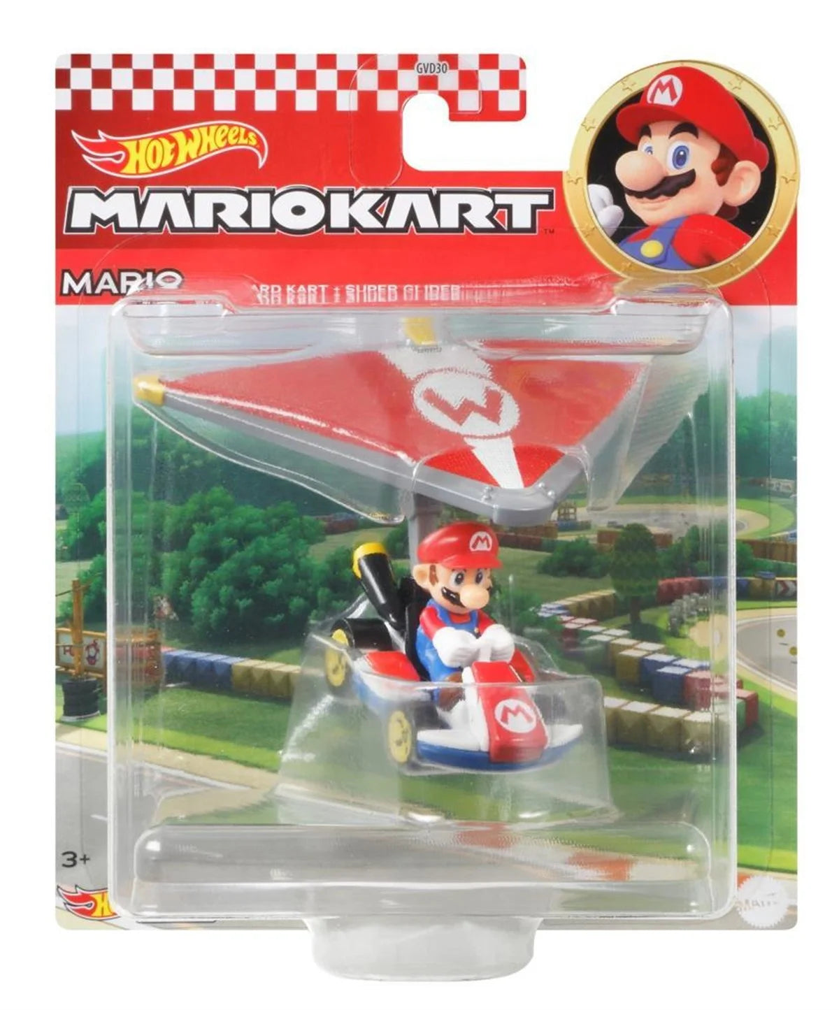 Hot Wheels Mario Kart Planörlü Araçlar Mario GVD30-GVD31 | Toysall