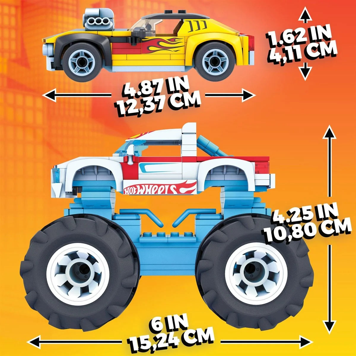 Hot Wheels Mega İkili Yarış Paketi GYG22 | Toysall