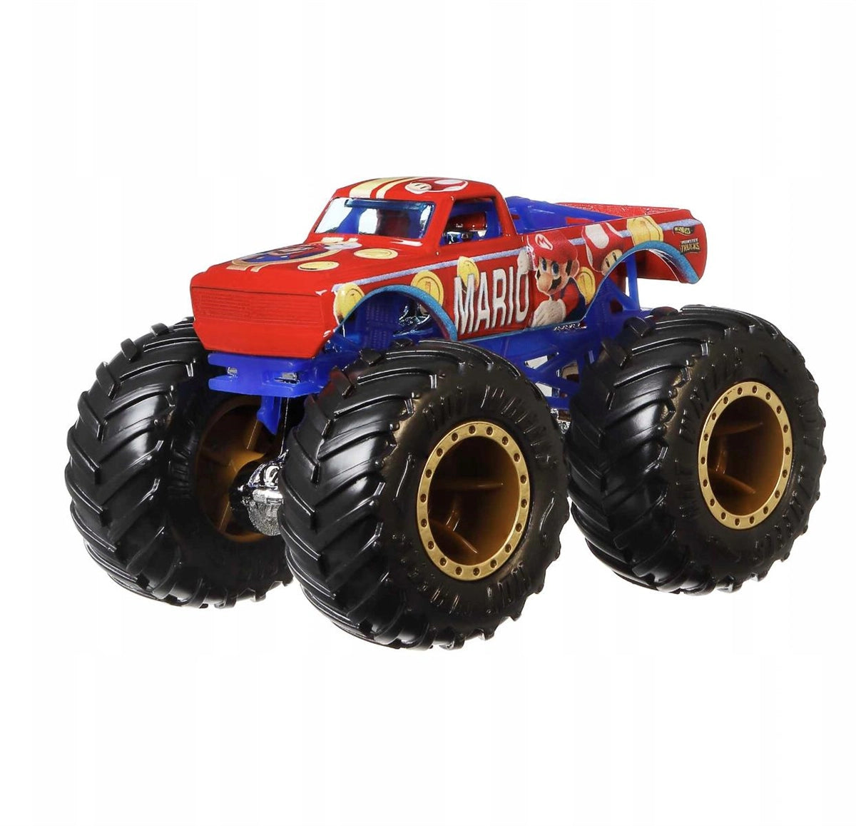 Hot Wheels Monster Truck Super Mario 1:64 HJG41-HCR75 | Toysall