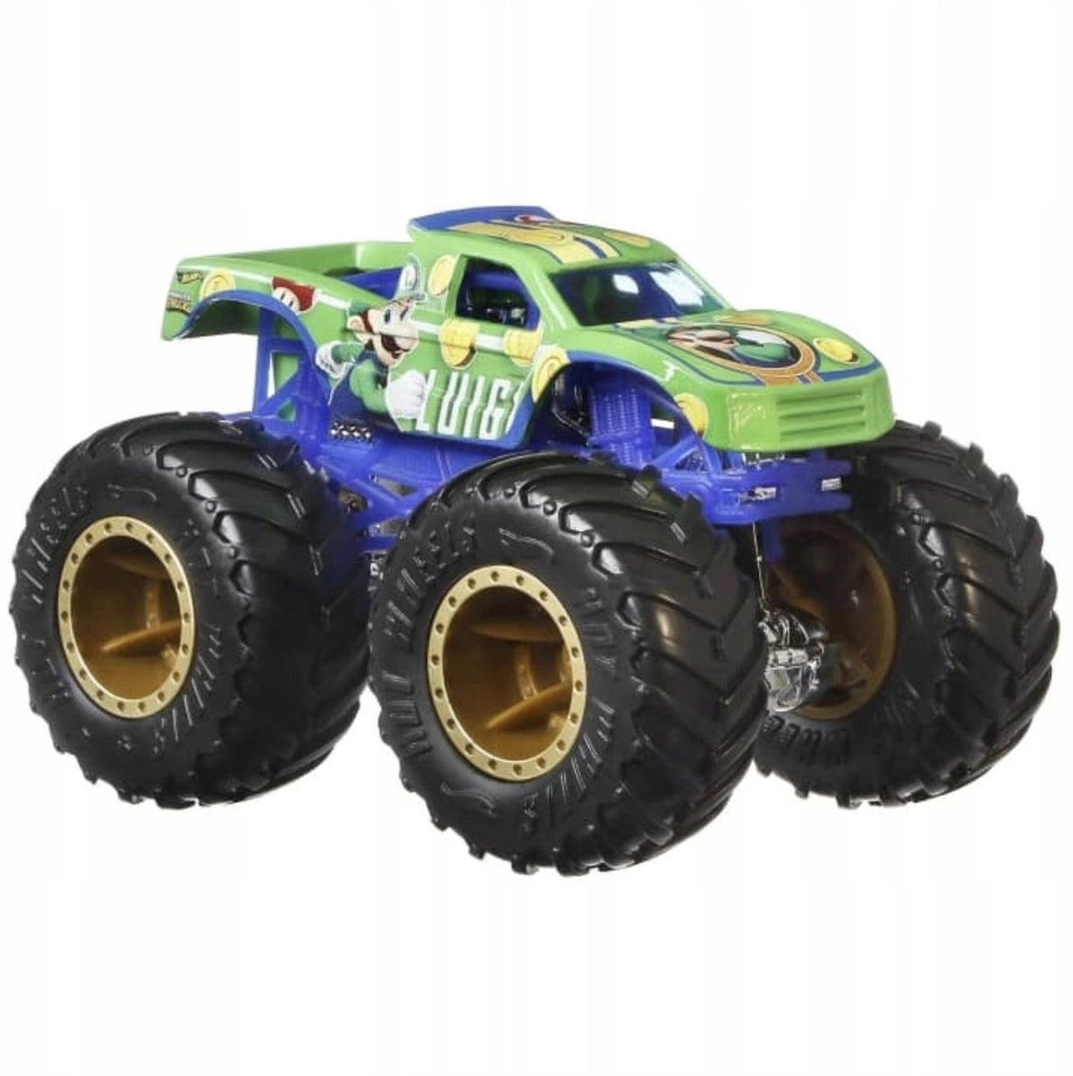 Hot Wheels Monster Truck Super Mario 1:64 HJG41-HCR76 | Toysall