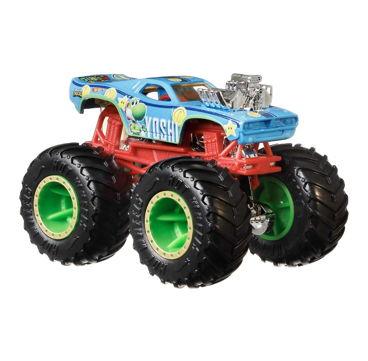 Hot Wheels Monster Truck Super Mario 1:64 HJG41-HCR77 | Toysall