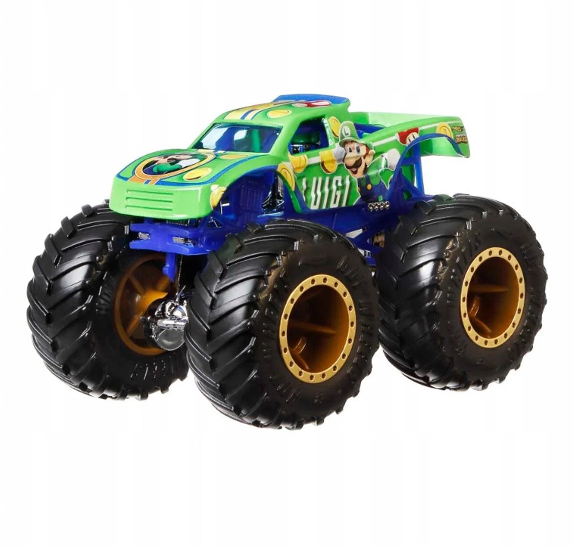 Hot Wheels Monster Truck Super Mario 1:64 HJG41-HCR76 | Toysall