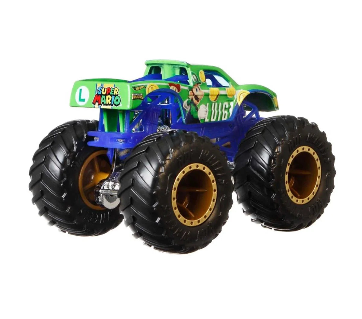 Hot Wheels Monster Truck Super Mario 1:64 HJG41-HCR76 | Toysall