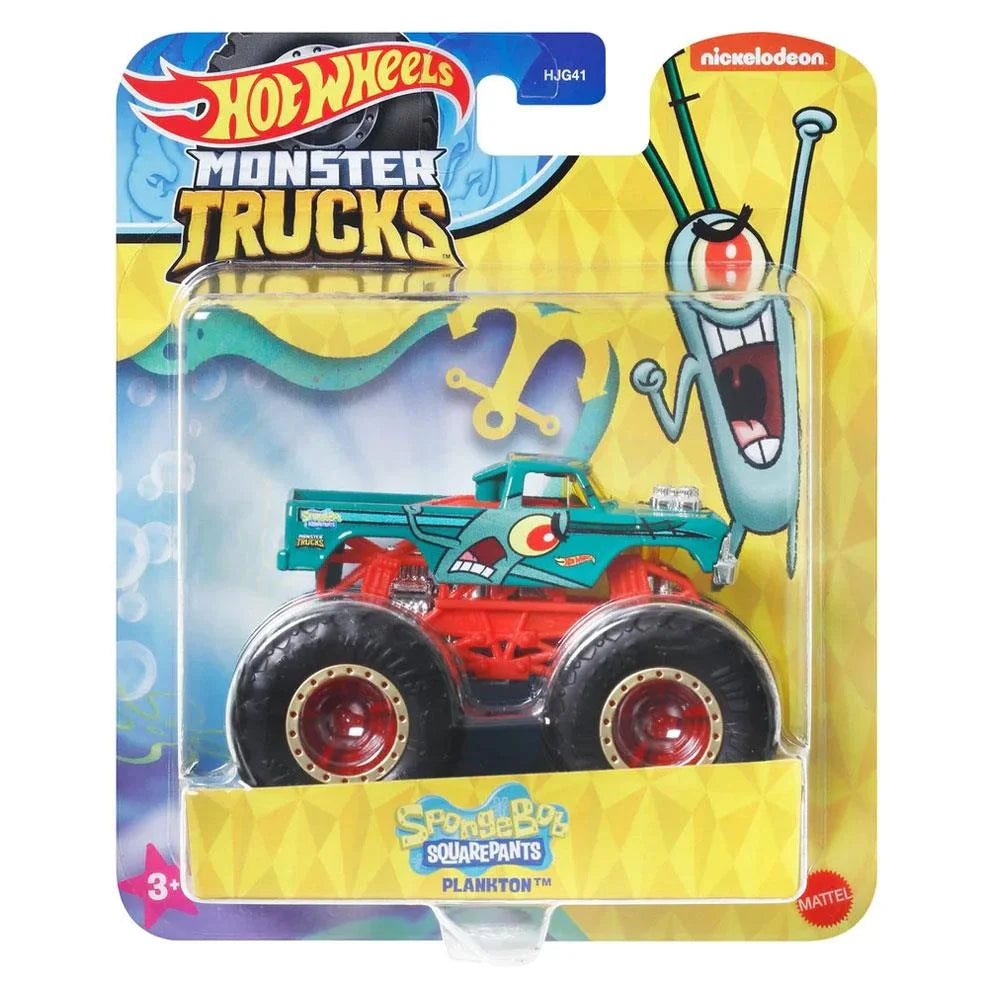 Hot Wheels Monster Truck Super Mario 1:64 HJG41-HWN80 | Toysall