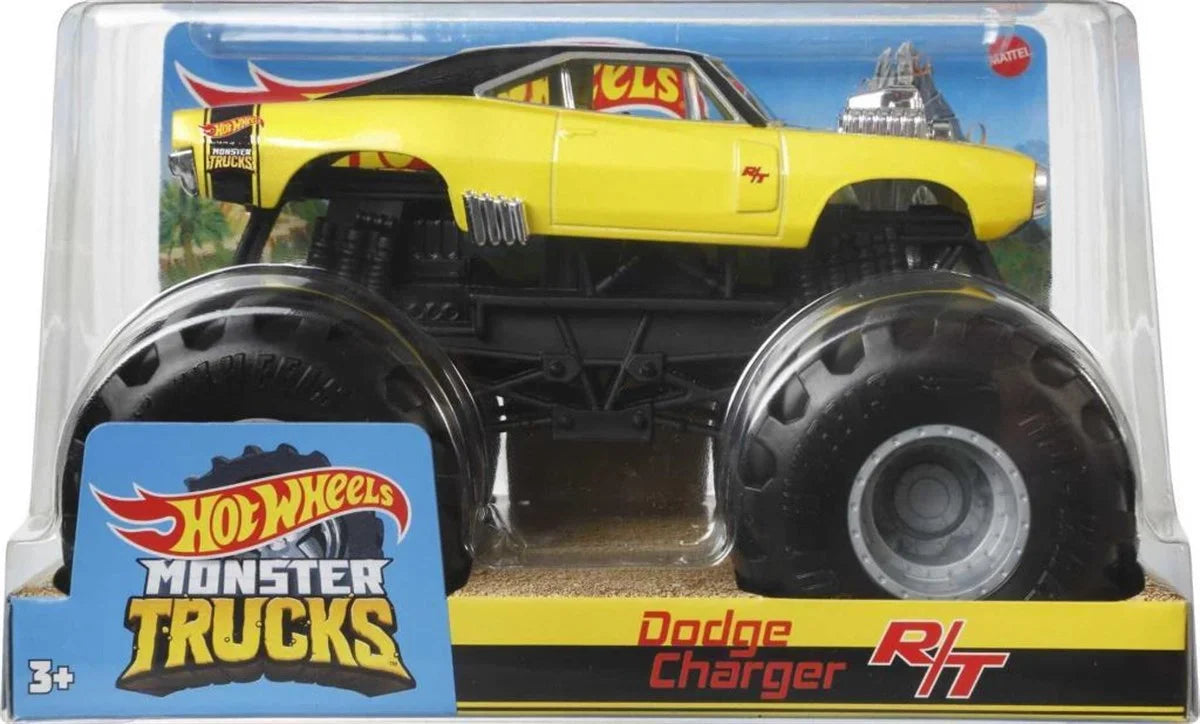 Hot Wheels Monster Trucks 1:24 Arabalar FYJ83-GWL12 | Toysall