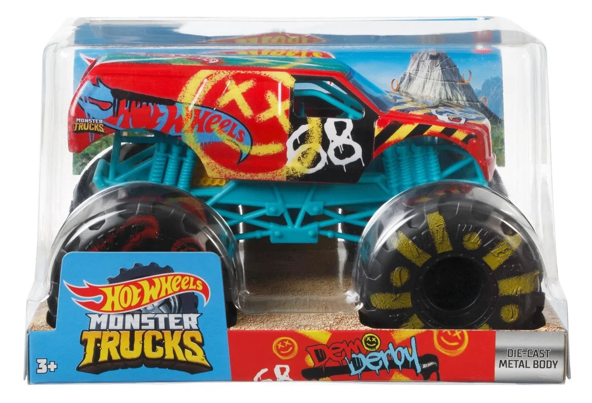 Hot Wheels Monster Trucks 1:24 Arabalar FYJ83-GWL09 | Toysall