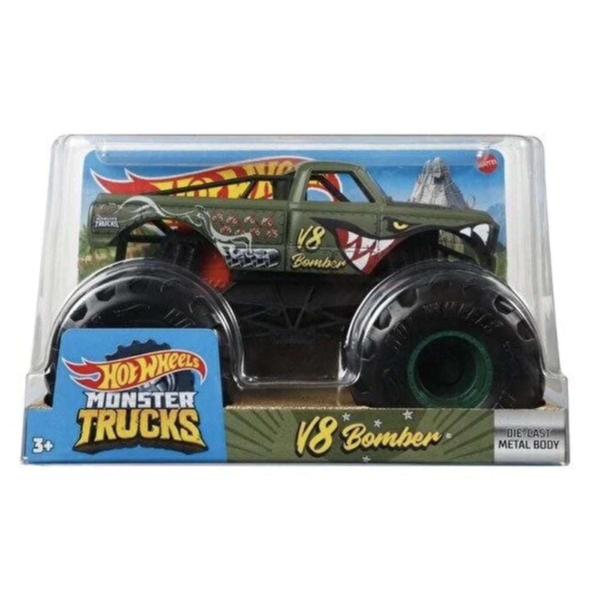 Hot Wheels Monster Trucks 1:24 Arabalar FYJ83-GWL16 | Toysall