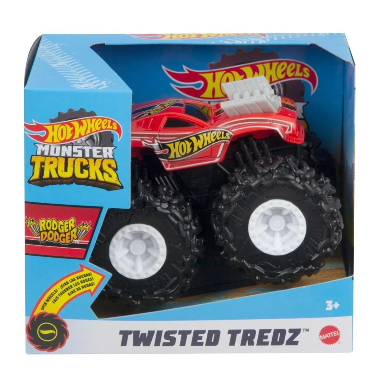 Hot Wheels Monster Trucks 1:43 Çek Bırak Arabalar GVK37-GVK46 | Toysall