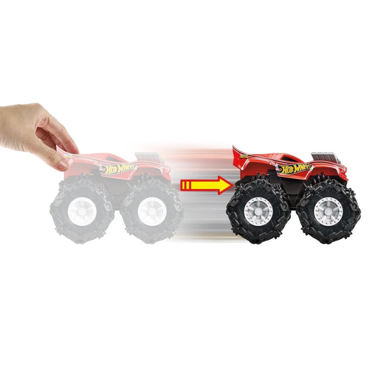 Hot Wheels Monster Trucks 1:43 Çek Bırak Arabalar GVK37-GVK46 | Toysall