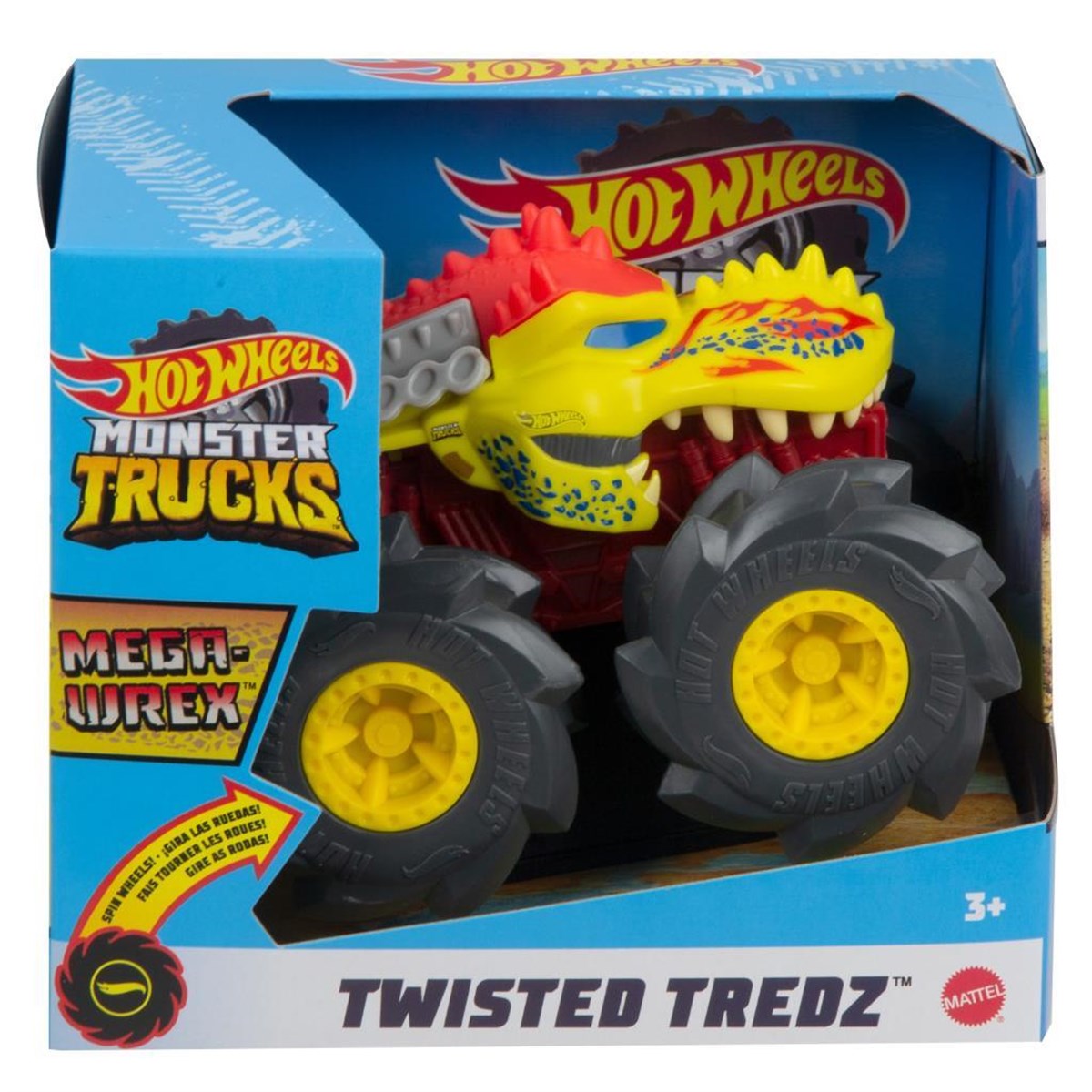 Hot Wheels Monster Trucks 1:43 Çek Bırak Arabalar GVK37-GVK44 | Toysall