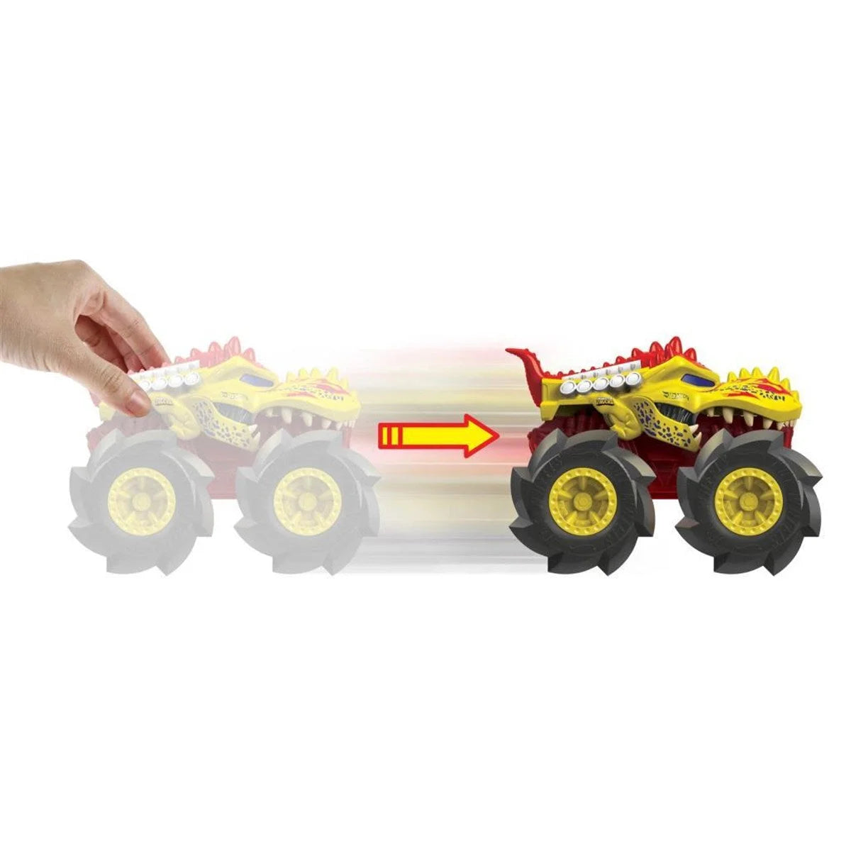 Hot Wheels Monster Trucks 1:43 Çek Bırak Arabalar GVK37-GVK44 | Toysall