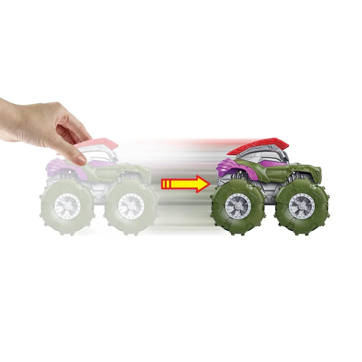 Hot Wheels Monster Trucks 1:43 Çek Bırak Arabalar GVK37-GVK42 | Toysall