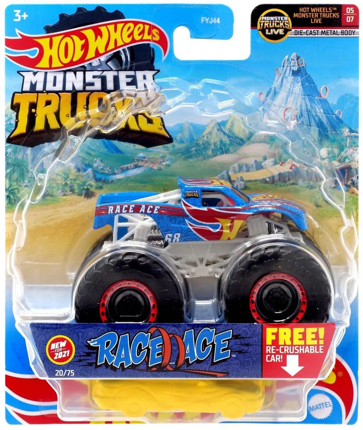 Hot Wheels Monster Trucks 1:64 Araba FYJ44-HHG73 | Toysall