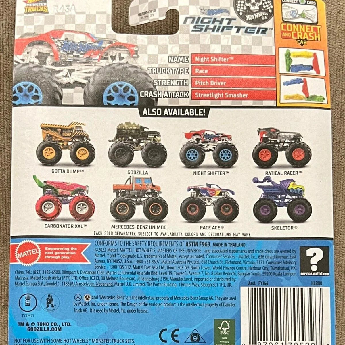 Hot Wheels Monster Trucks 1:64 Araba FYJ44-HLR80 | Toysall