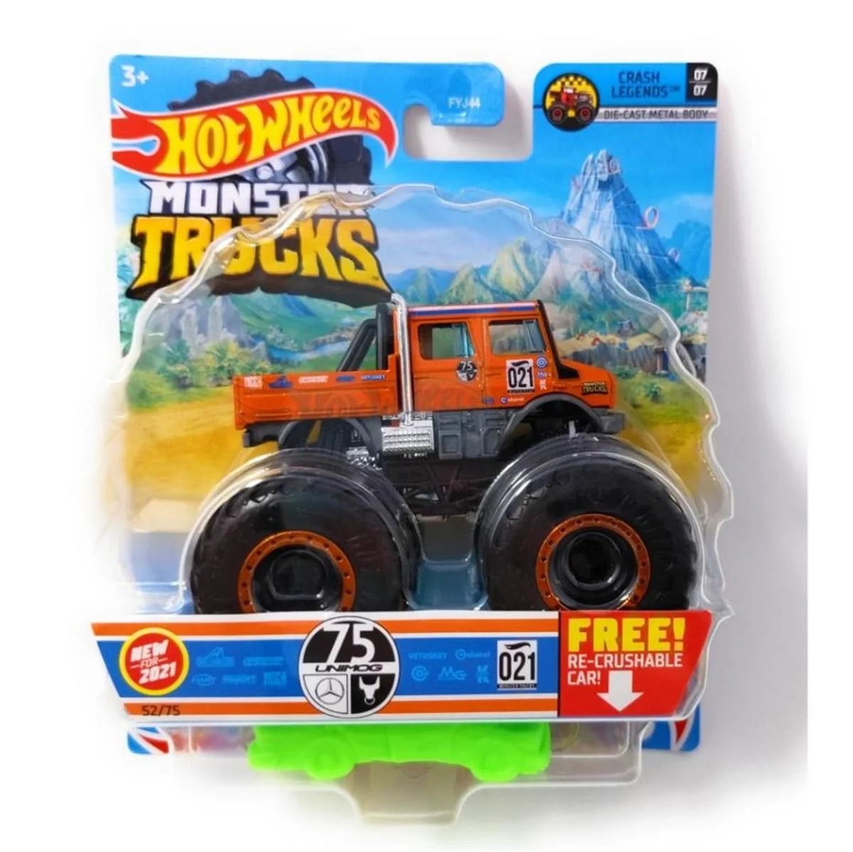 Hot Wheels Monster Trucks 1:64 Araba FYJ44-HNW13 | Toysall