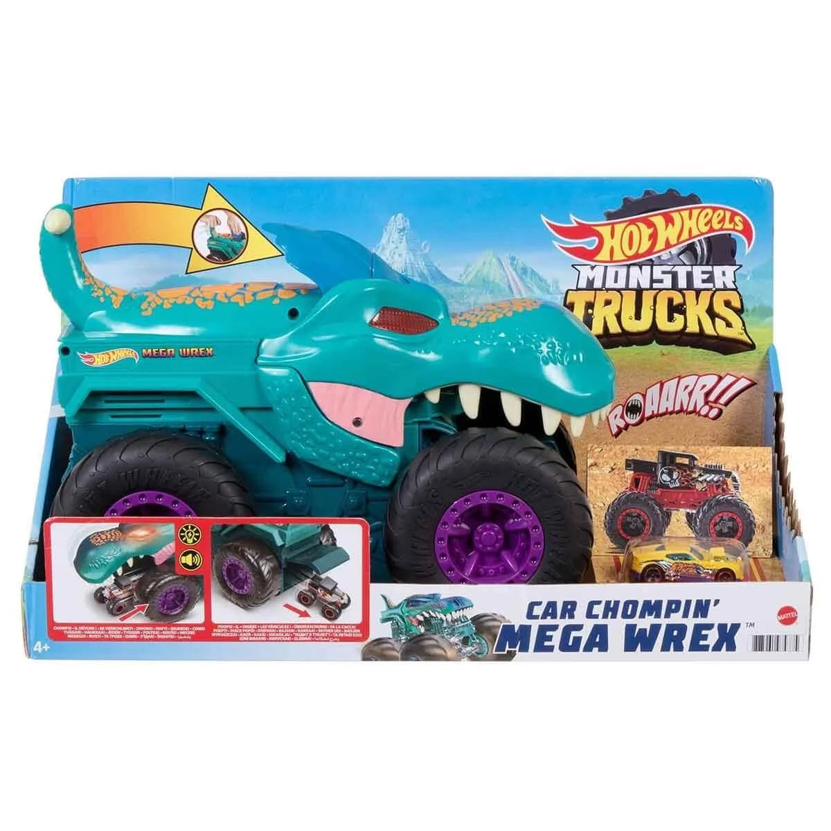 Hot Wheels Monster Trucks Araba Yiyen Mega Wrex GYL13 | Toysall