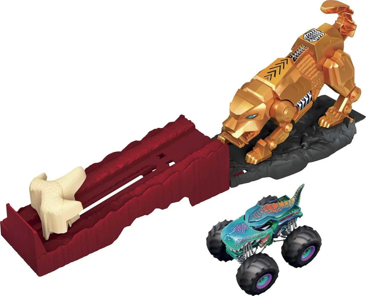 Hot Wheels Monster Trucks Aksiyona Başlangıç Oyun Seti GYL09-GYL10 | Toysall