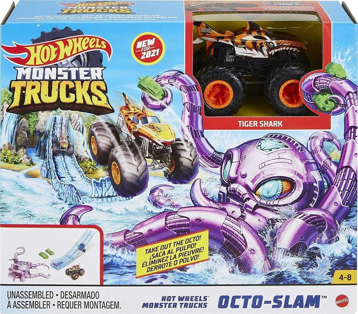 Hot Wheels Monster Trucks Aksiyona Başlangıç Oyun Seti GYL09-GYL11 | Toysall