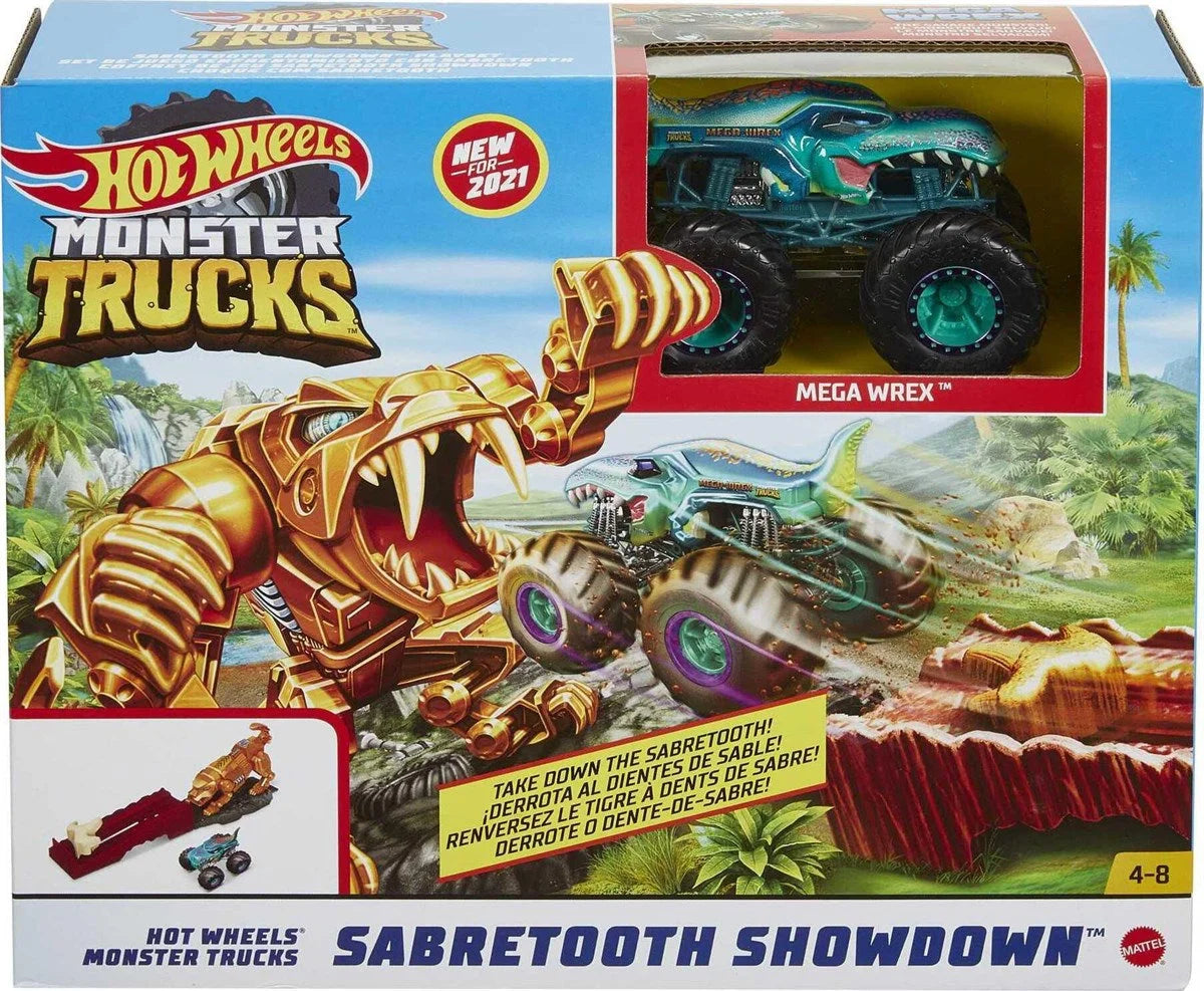 Hot Wheels Monster Trucks Aksiyona Başlangıç Oyun Seti GYL09-GYL10 | Toysall