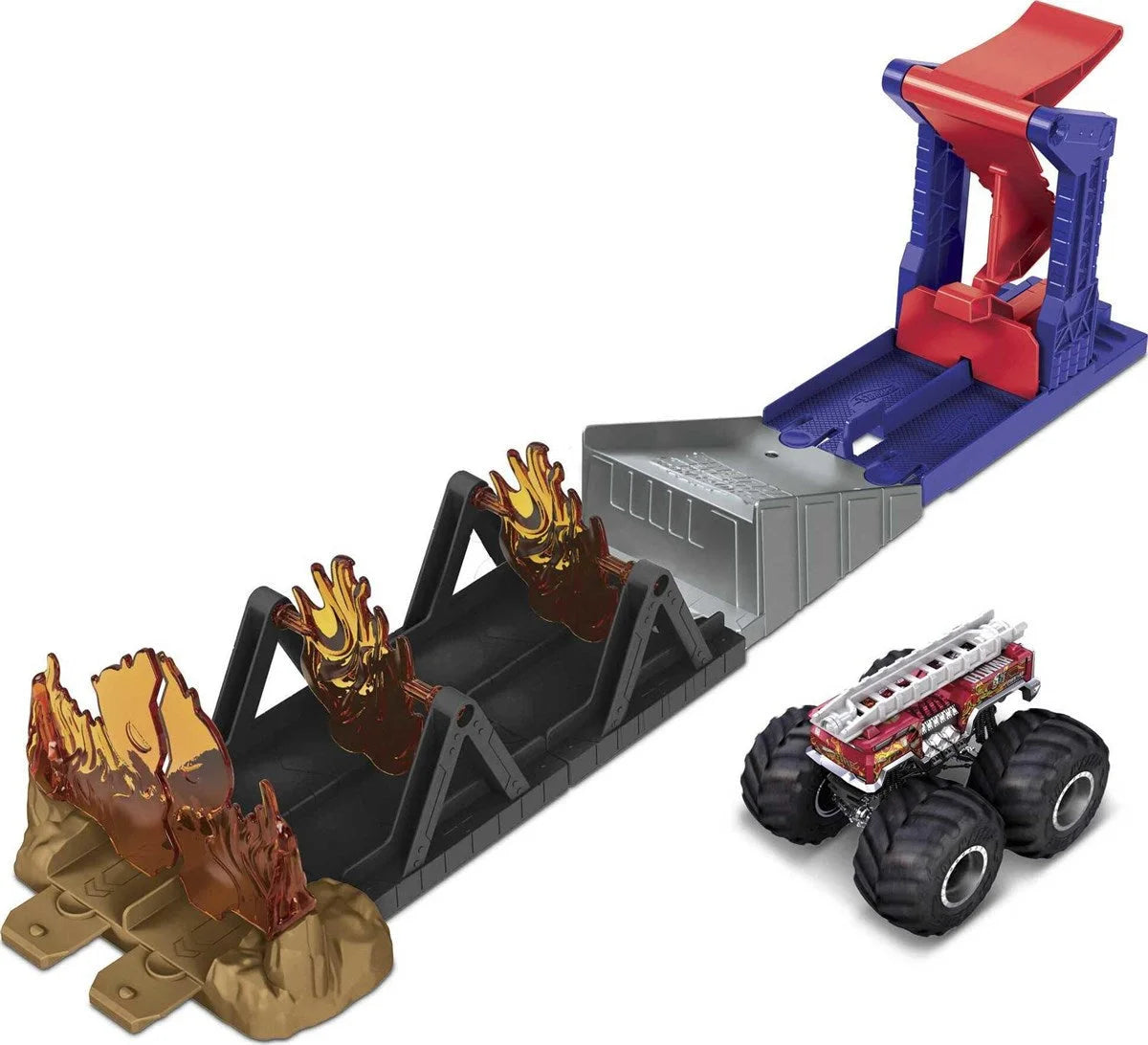 Hot Wheels Monster Trucks Aksiyona Başlangıç Oyun Seti GYL09-GYL12 | Toysall