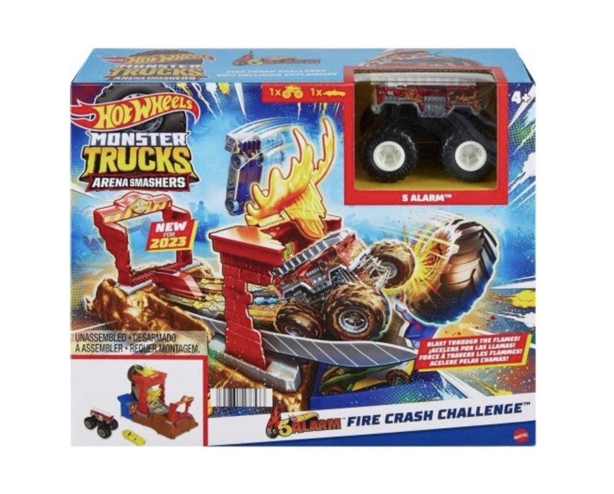 Hot Wheels Monster Trucks Arenada Mücadeleye Başlangıç Setleri HNB87-HNB90 | Toysall