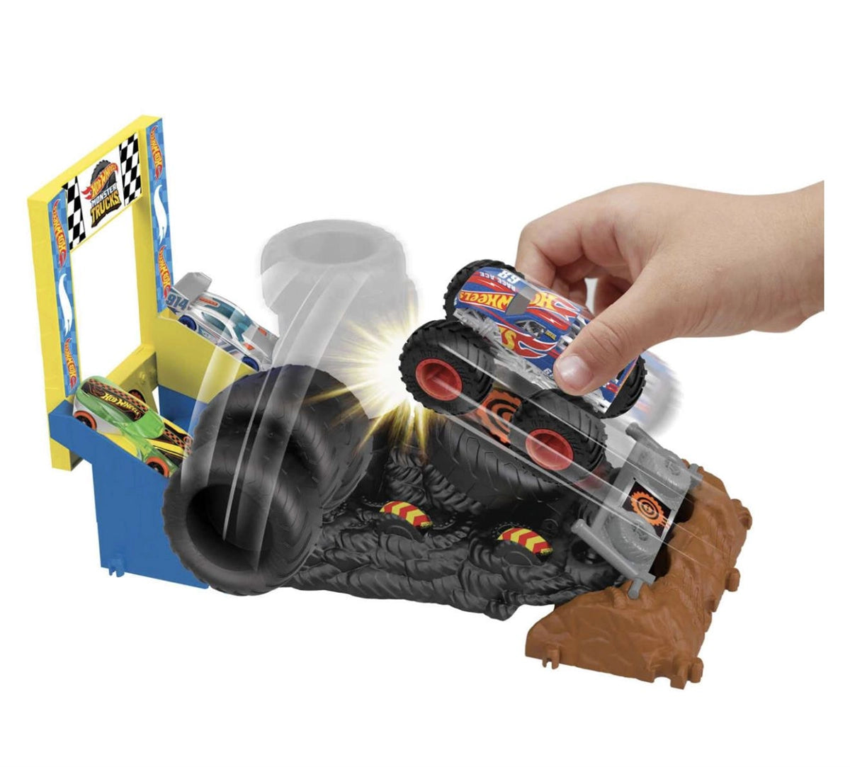 Hot Wheels Monster Trucks Arenada Mücadeleye Başlangıç Setleri HNB87-HNB89 | Toysall