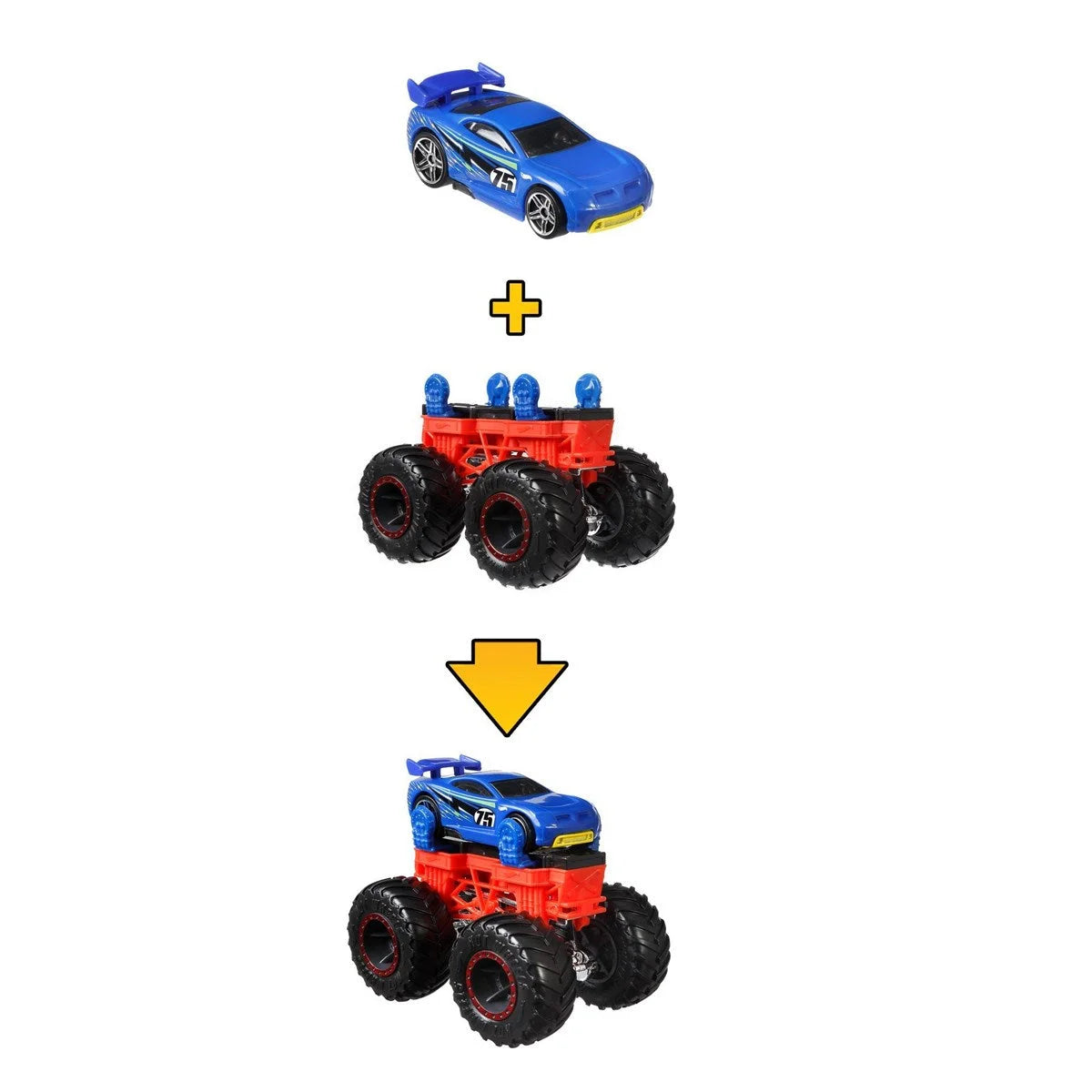 Hot Wheels Monster Trucks Dev Tekerlek Ustası Araçlar GWW13- GWW14 | Toysall