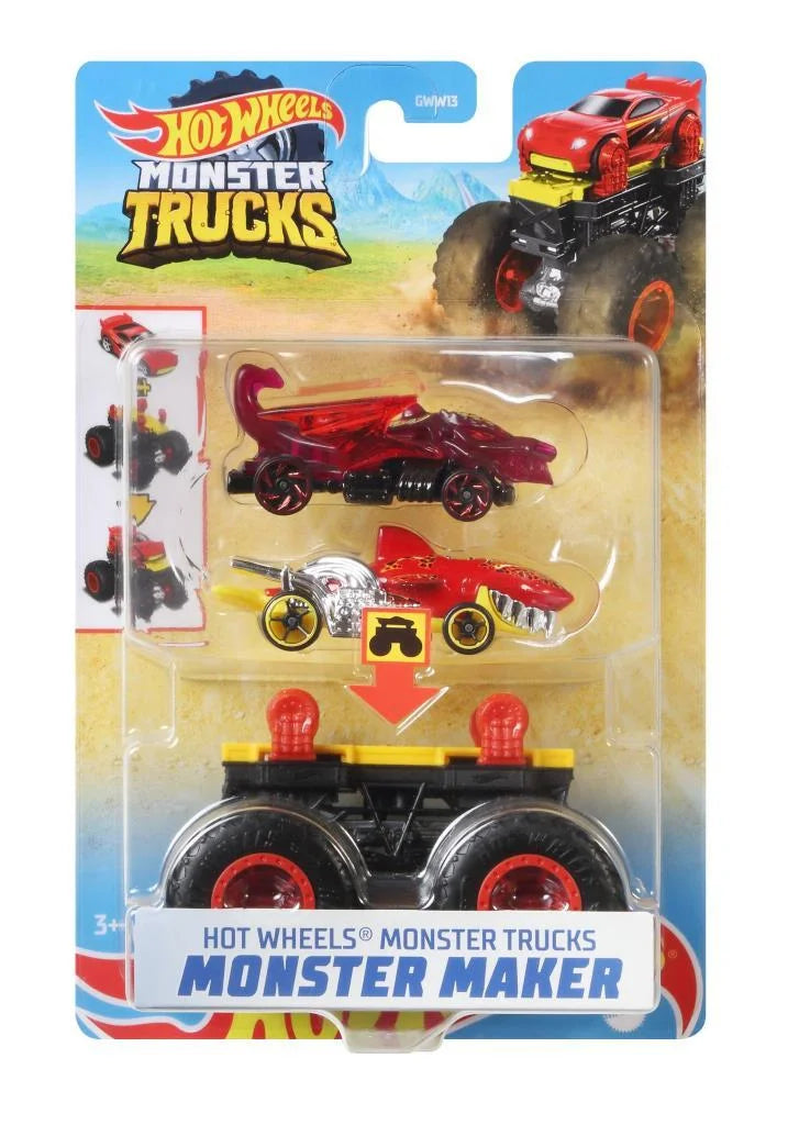 Hot Wheels Monster Trucks Dev Tekerlek Ustası Araçlar GWW13-GWW18 | Toysall