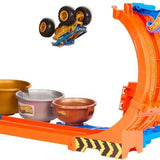 Hot Wheels Monster Trucks Döngü ve Takla Bigfoot Oyun Parkuru JBX64