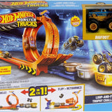 Hot Wheels Monster Trucks Döngü ve Takla Bigfoot Oyun Parkuru JBX64