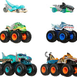 Hot Wheels Monster Trucks Köpekbalıkları ve Dinozorlar Çoklu Paketi JGD68