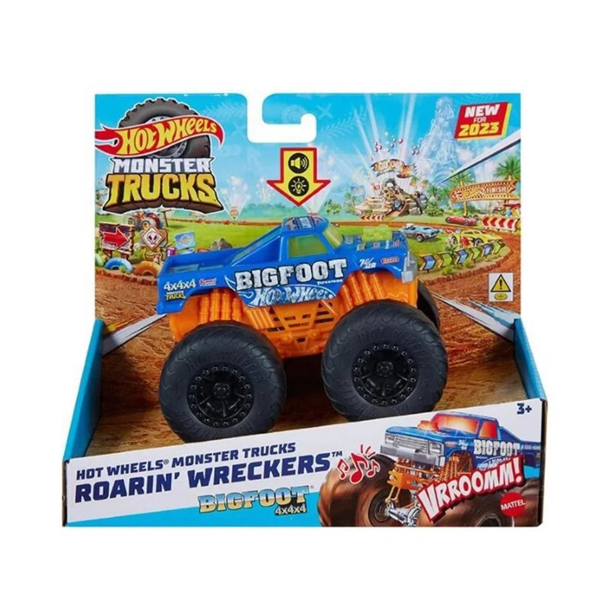 Hot Wheels Monster Trucks Kükreyen Arabalar HDX60-HMM53 | Toysall