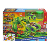 Hot Wheels Monster Trucks Mutant Chaos Çemberde Yarış Oyun Seti JMK91