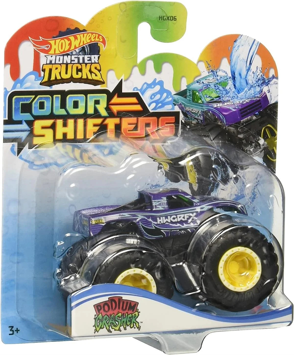 Hot Wheels Monster Trucks Renk Değiştiren Araçlar HGX06-HGX08 | Toysall