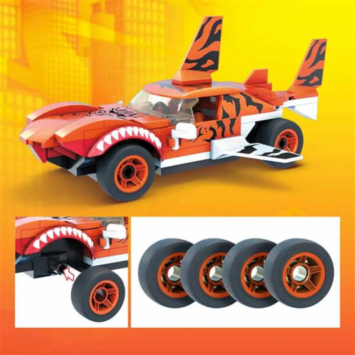 Hot Wheels Monster Trucks Serisi Tiger Shark GVM14-GVM26 | Toysall