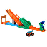 Hot Wheels Monster Trucks Timsahı Devir Oyun Seti JJN45