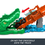 Hot Wheels Monster Trucks Timsahı Devir Oyun Seti JJN45