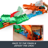 Hot Wheels Monster Trucks Timsahı Devir Oyun Seti JJN45