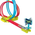 Hot Wheels Neon Yarışlar Çifte Çemberde Yarış Seti HPC05 | Toysall